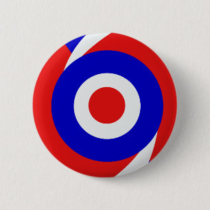Modeontwerp met zestig stijlen ronde button 5,7 cm