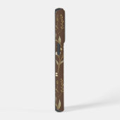 Moder Pattern Wilflowers Brown Background (Côté droit)