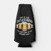 Modération (en boisson) glacière de bouteille (Devant)