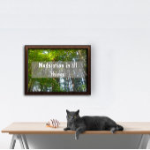 Modération en toutes choses Affiche inspirante