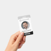 Modérée photo personnalisée et badge de l'employé (Manuel / portable)