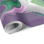 MODERLIJNEN - KLEUR PAARS GROEN CADEAUPAPIER (Rol Hoek)