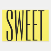 MOdern 16e anniversaire papier d'emballage (Devant 3)