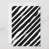 MODERN 18e verjaardagsfeest UITNODIGEN verfspatten Kaart (Achterkant)