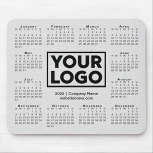 Modern 2022 Calendar Business Company Grey Muismat