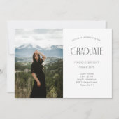 Modern 2023 afstuderen Open House Celebration (Voorkant)