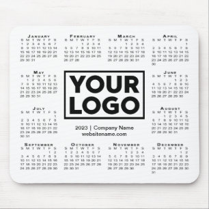 Modern 2023 Agenda Business Company White Muismat