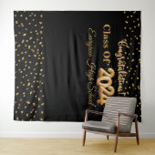 Modern 2024 Afstuderen fotocabine achtergrond Wandkleed (In Situ (horizontaal))