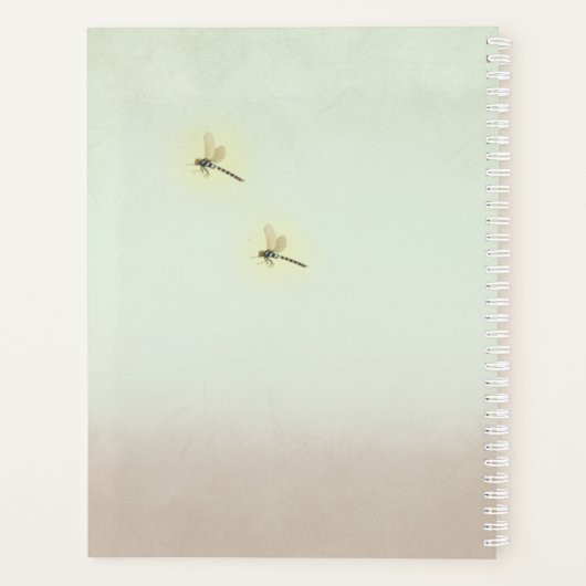 Modern 2025 Aangepaste Monogram Naam Planner (Achterkant)