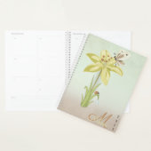 Modern 2025 Aangepaste Monogram Naam Planner (Display)