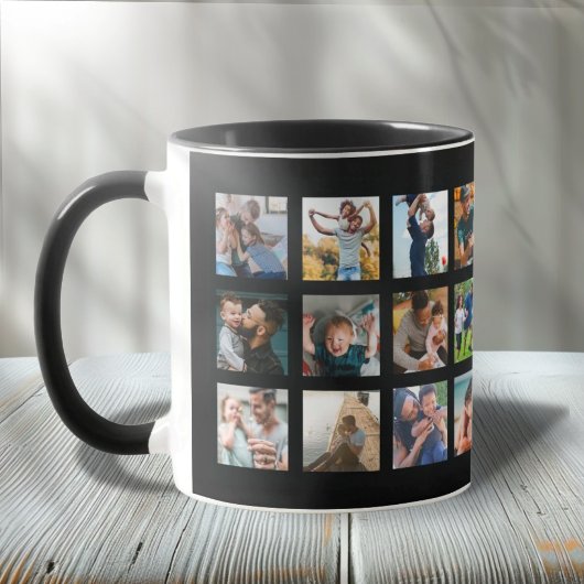 Modern 24 Insta Fotocollage Keepsake Mok