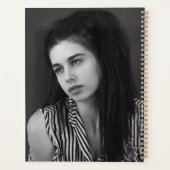 Modern 2 Photo Collage Personalized Planner (Achterkant)