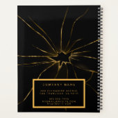 Modern 2in1 Professional Glass Visitekaartje & Planner (Achterkant)