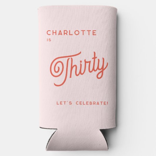 Modern 30 Dertig verjaardag (Achterkant)