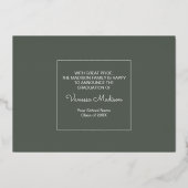 Modern | 3 Aankondiging van het Afstuderen Foto Fo (Achterkant)