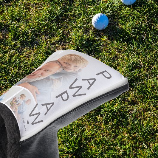 Modern 3 Fotopaw Golfheadcover