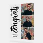 Modern 3 Photo Graduation Party (Angle)