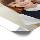 Modern 3 Photo Graduation Welcome Sign Poster (Hoek)