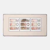 Modern 3 Photo Grid Mom Birthday Keepsake (Recto)