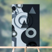 Modern 3D Black & White Art (Neutre)