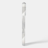 Modern 3D geometrisch wit Case-Mate iPhone Case (Achterkant / Rechts)