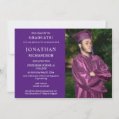 Modern 4 Aankondiging van het Foto Afstuderen - Pa (Achterkant)