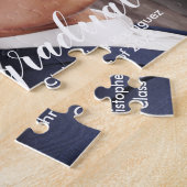 Modern 4 Foto Afstuderen Legpuzzel (Zijkant)