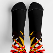 Modern 4 Nations Socks Native Tribal Art Socks Sokken (Top)