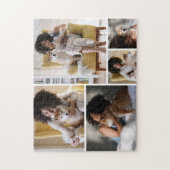 Modern 5 Photo Collage Jigsaw Puzzle (Vertical)