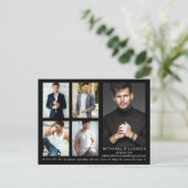Modern 5 Photo Pro Model Comp Kaart Briefkaart (Staand voorkant)