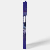 Modern 6 Fotocollage Blauw verloop Case-Mate iPhone Case (Achterkant / Rechts)