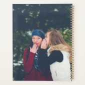 Modern 6 Photo Collage Personalized Planner (Achterkant)