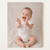 Modern 6 Photo Collage Personalized Planner (Achterkant)