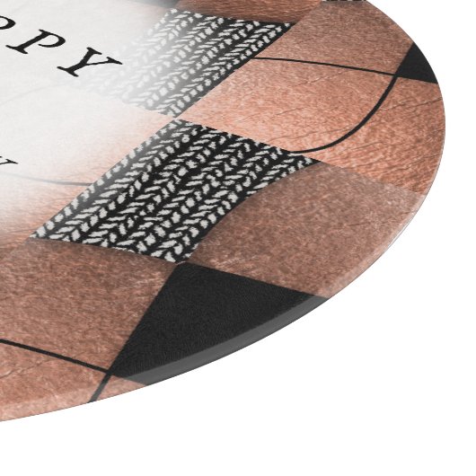 Modern 7e Koper + Wol Jubileum Snijplank (Hoek)