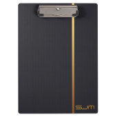 Modern, aangepast klein monogram klembord (Voorkant)