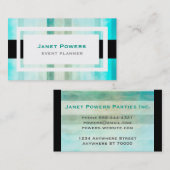 modern aangepast visitekaartje om je te personalis (Voorkant / Achterkant)