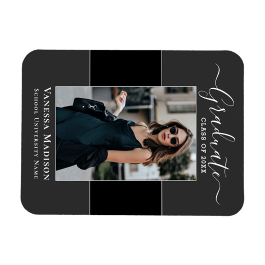 Modern | Aankondiging van het Afstudeerder van Ele Magneet (Horizontaal)