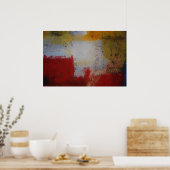 Modern Abstract Art Poster - Minimalistische Plein (Keuken)