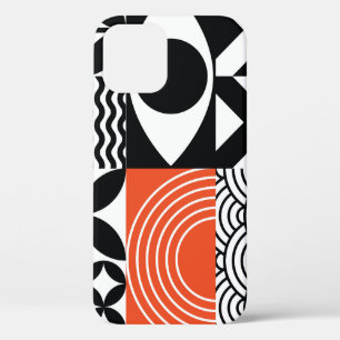 Modern Abstract: Artistiek Design Canvas. iPhone 12 Hoesje