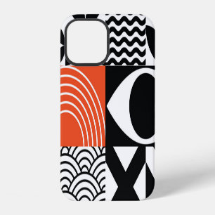 Modern Abstract: Artistiek Design Canvas. iPhone 12 Hoesje