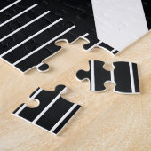 Modern Abstract: Artistiek Design Canvas. Legpuzzel (Zijkant)