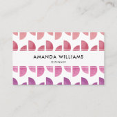 Modern Abstract artistiek Visitekaartje (Voorkant)