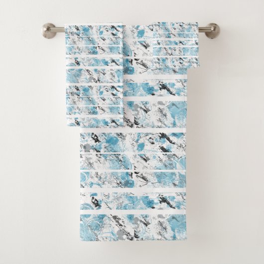 Modern Abstract Bad Handdoek (Insitu)