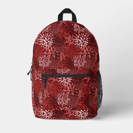 Modern Abstract Bedrukte Rugzak (Voorkant)