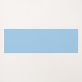 Modern Abstract Blauw Grijs Fractal Art Graphic Yogamat (Achterkant (horizontaal))