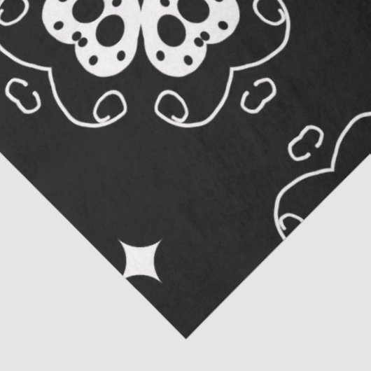 Modern abstract Bloementissuepapier Tissuepapier (Detail)