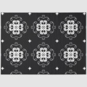 Modern abstract Bloementissuepapier Tissuepapier (Voorkant)