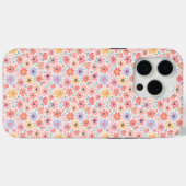 Modern Abstract Bloemmotief Case-Mate iPhone Case (Achterkant (horizontaal))