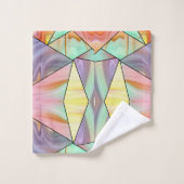 Modern Abstract boho Marble Art (Gant de toilette)