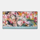 Modern Abstract Botanical Tree Personalized Bureaumat (Voorkant)